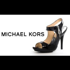 Michael Kors "Belinda" Patent Leather with Zippers
